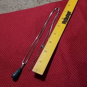 Ruby in Fuchsite Teardrop Pendant NEW-FINAL PRICE